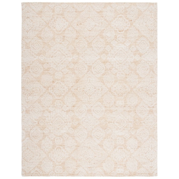 SAFAVIEH Metro Riley Medallion Area Rug, Gold/Ivory, 8' x 10'