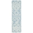 thumbnail image 1 of SAFAVIEH Metro Riley Medallion Runner Rug, Blue/Ivory, 2'3" x 8', 1 of 8