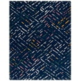 thumbnail image 1 of SAFAVIEH Metro Rodina Geometric Striped Area Rug, Navy/Pink, 8' x 10', 1 of 7