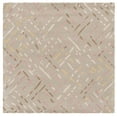 thumbnail image 1 of SAFAVIEH Metro Rodina Geometric Striped Area Rug, Taupe/Pink, 6' x 6' Square, 1 of 7