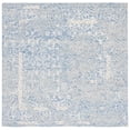 thumbnail image 1 of SAFAVIEH Metro Saranna Medallion Area Rug, Blue/Ivory, 6' x 6' Square, 1 of 8