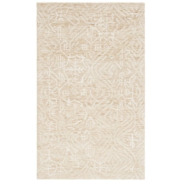 SAFAVIEH Metro Saranna Medallion Area Rug, Gold/Ivory, 3' x 5'