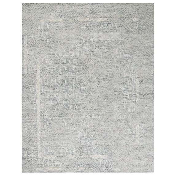 SAFAVIEH Metro Saranna Medallion Area Rug, Grey/Ivory, 4' x 6'