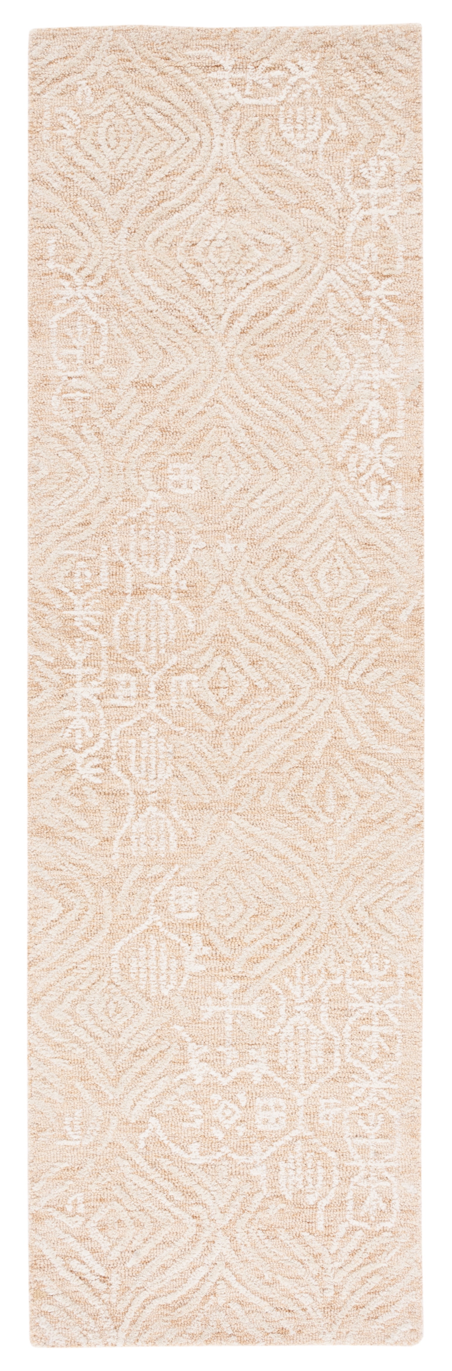 SAFAVIEH Metro Saranna Medallion Runner Rug, Gold/Ivory, 2'3" x 8'