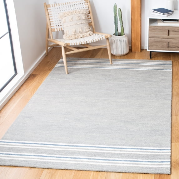 Safavieh Metro Shelby Striped Area Rug, Gray/Blue, 5' x 8'