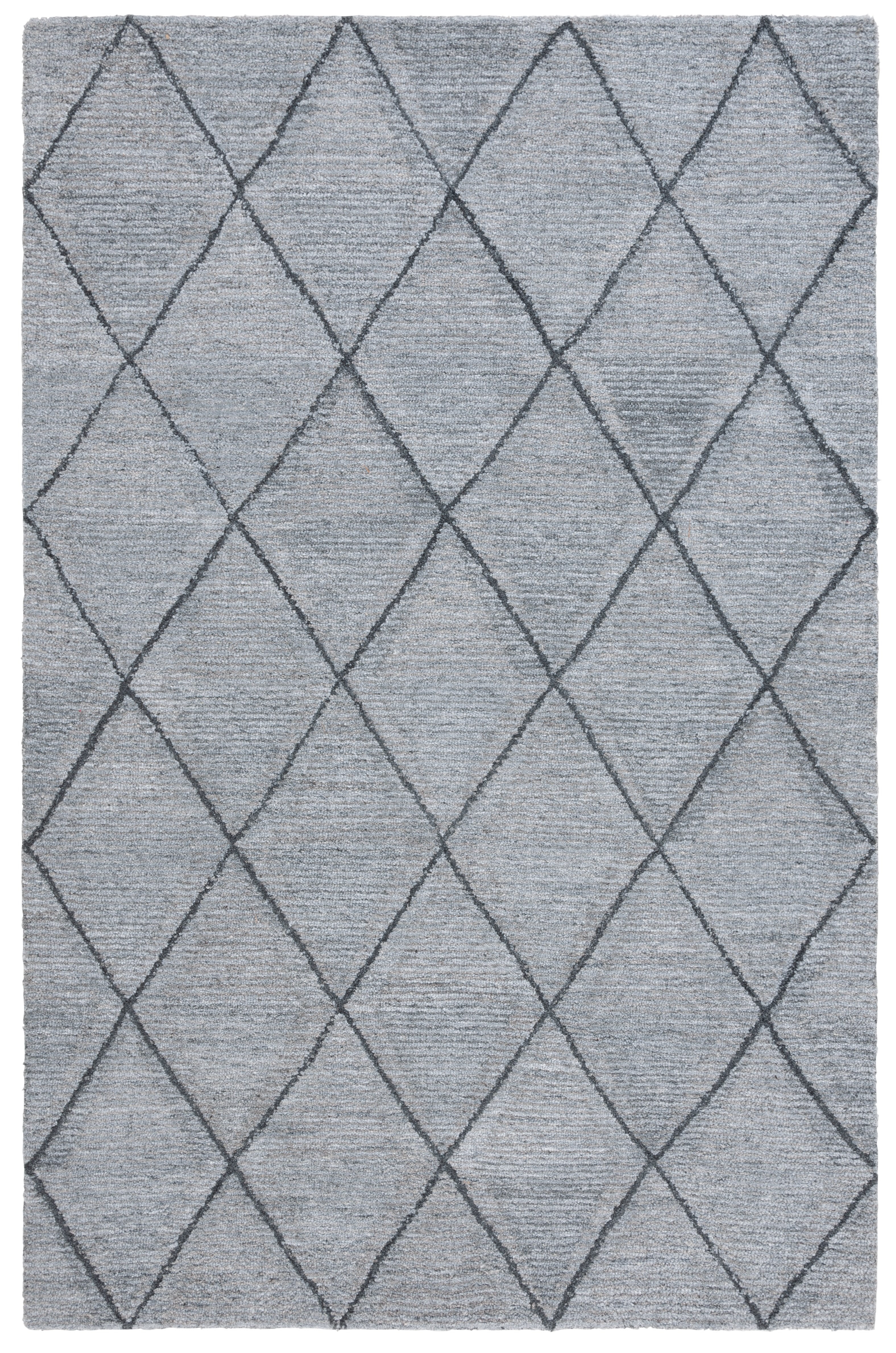 SAFAVIEH Metro Sloane Diamond Area Rug, Gray/Charcoal, 4' x 6'