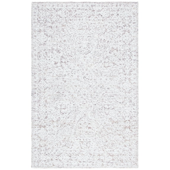 SAFAVIEH Metro Smith Medallion Area Rug, Ivory/Beige, 8' x 10'