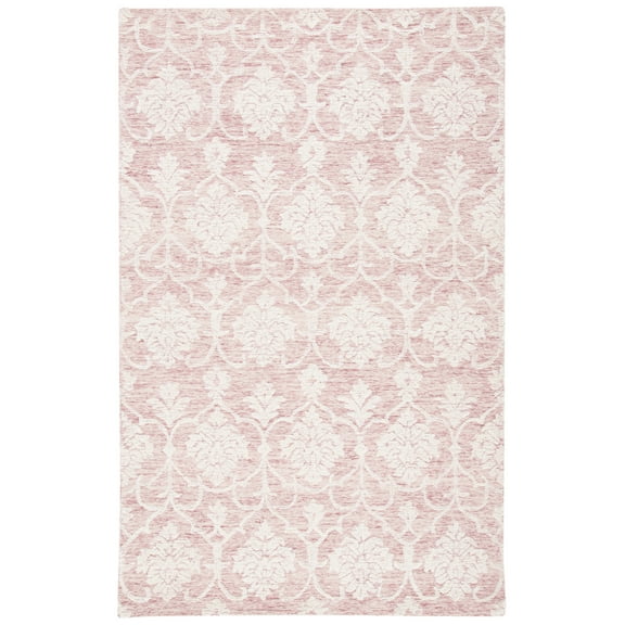 SAFAVIEH Metro Sutton Medallion Area Rug, Pink/Ivory, 6' x 9'