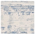 thumbnail image 1 of SAFAVIEH Metro Teague Abstract Area Rug, Ivory/Blue, 6' x 6' Square, 1 of 11