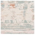 thumbnail image 1 of SAFAVIEH Metro Teague Abstract Area Rug, Ivory/Green, 6' x 6' Square, 1 of 8