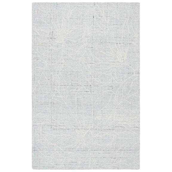 SAFAVIEH Metro Wade Floral Area Rug, Blue/Ivory, 3' x 5'