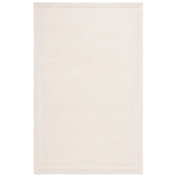 SAFAVIEH Metro Winston Solid Area Rug, Ivory, 3' x 5'