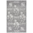 thumbnail image 1 of SAFAVIEH Metro Yolonda Distressed Area Rug, Black/Ivory, 4' x 6', 1 of 8