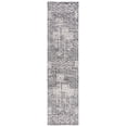 thumbnail image 1 of SAFAVIEH Metro Yolonda Distressed Runner Rug, Black/Ivory, 2'3" x 9', 1 of 8
