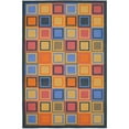 thumbnail image 1 of SAFAVIEH Metropolis Nevaeh Geometric Area Rug, Blue/Multi, 5'3" x 7'11", 1 of 5