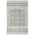 thumbnail image 1 of SAFAVIEH Micro-Loop Aditya Geometric Area Rug, Blue/Ivory, 6' x 9', 1 of 6