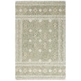 thumbnail image 1 of SAFAVIEH Micro-Loop Aditya Geometric Area Rug, Green/Ivory, 5' x 8', 1 of 7