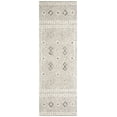 thumbnail image 1 of SAFAVIEH Micro-Loop Aditya Geometric Runner Rug, Grey/Ivory, 2'3" x 5', 1 of 8