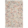 thumbnail image 1 of SAFAVIEH Micro-Loop Andrina Diamond Area Rug, Grey/Pink, 4' x 6', 1 of 8