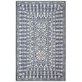 thumbnail image 1 of SAFAVIEH Micro-Loop Anson Floral Area Rug, Blue/Ivory, 8' x 10', 1 of 7