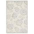 thumbnail image 1 of SAFAVIEH Micro-Loop Arda Floral Area Rug, Ivory/Blue, 4' x 6', 1 of 8