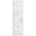 thumbnail image 1 of SAFAVIEH Micro-Loop Arda Floral Runner Rug, Ivory/Blue, 2'3" x 8', 1 of 8