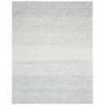 thumbnail image 1 of SAFAVIEH Micro-Loop Arnold Diamond Area Rug, Grey/Ivory, 5' x 8', 1 of 10