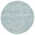 thumbnail image 1 of SAFAVIEH Micro-Loop Aspen Geometric Area Rug, Light Blue/Ivory, 5' x 5' Round, 1 of 7