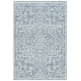 thumbnail image 1 of SAFAVIEH Micro-Loop Austen Medallion Area Rug, Grey/Ivory, 4' x 6', 1 of 9