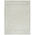 thumbnail image 1 of SAFAVIEH Micro-Loop Blazhe Floral Area Rug, Ivory/Gray, 8' x 10', 1 of 7