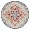 thumbnail image 1 of SAFAVIEH Micro-Loop Bosworth Oriental Area Rug, Beige/Orange, 5' x 5' Round, 1 of 8