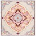 thumbnail image 1 of SAFAVIEH Micro-Loop Bosworth Oriental Area Rug, Beige/Orange, 5' x 5' Square, 1 of 8