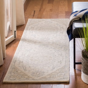 Safavieh Micro-Loop Braylon Floral Runner Rug, Ivory/Beige, 2'3" x 13'