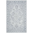 thumbnail image 1 of SAFAVIEH Micro-Loop Britton Oriental Area Rug, Light Blue/Ivory, 4' x 6', 1 of 11