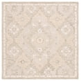 thumbnail image 1 of SAFAVIEH Micro-Loop Candis Floral Area Rug, Beige/Grey, 5' x 5' Square, 1 of 7