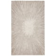 thumbnail image 1 of SAFAVIEH Micro-Loop Carbrey Sunburst Area Rug, Taupe, 5' x 8', 1 of 8