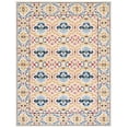 thumbnail image 1 of SAFAVIEH Micro-Loop Carlene Medallion Area Rug, Beige/Blue, 8' x 10', 1 of 8