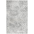 thumbnail image 1 of SAFAVIEH Micro-Loop Charlotte Solid Area Rug, Dark Grey/Ivory, 4' x 6', 1 of 5