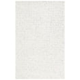 thumbnail image 1 of SAFAVIEH Micro-Loop Charlotte Solid Area Rug, Ivory/Grey, 3' x 5', 1 of 7