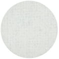 thumbnail image 1 of SAFAVIEH Micro-Loop Charlotte Solid Area Rug, Light Grey/Ivory, 5' x 5' Round, 1 of 8