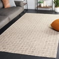 thumbnail image 1 of SAFAVIEH Micro-Loop Charlotte Solid Area Rug, Taupe/Ivory, 4' x 6', 1 of 5