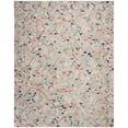 thumbnail image 1 of SAFAVIEH Micro-Loop Andrina Diamond Area Rug, Grey/Pink, 8' x 10', 1 of 11