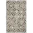 thumbnail image 1 of SAFAVIEH Micro-Loop Colton Geometric Diamonds Area Rug, Dark Grey/Ivory, 5' x 8', 1 of 4