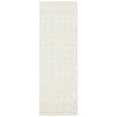 thumbnail image 1 of SAFAVIEH Micro-Loop Conchur Geometric Runner Rug, Ivory/Light Green, 2'3" x 8', 1 of 7