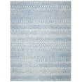 thumbnail image 1 of SAFAVIEH Micro-Loop Daithi Geometric Area Rug, Blue/Ivory, 10' x 14', 1 of 8