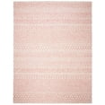 thumbnail image 1 of SAFAVIEH Micro-Loop Daithi Geometric Area Rug, Pink/Ivory, 10' x 14', 1 of 8