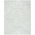 thumbnail image 1 of SAFAVIEH Micro-Loop Darden Geometric Area Rug, Light Grey/Ivory, 5' x 8', 1 of 9