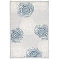 thumbnail image 1 of SAFAVIEH Micro-Loop Darien Geometric Area Rug, Grey/Ivory, 5' x 8', 1 of 8