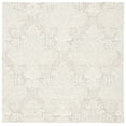 thumbnail image 1 of SAFAVIEH Micro-Loop Deziree Floral Area Rug, Beige, 7' x 7' Square, 1 of 8
