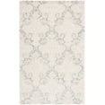 thumbnail image 1 of SAFAVIEH Micro-Loop Deziree Floral Area Rug, Charcoal/Ivory, 6' x 9', 1 of 8